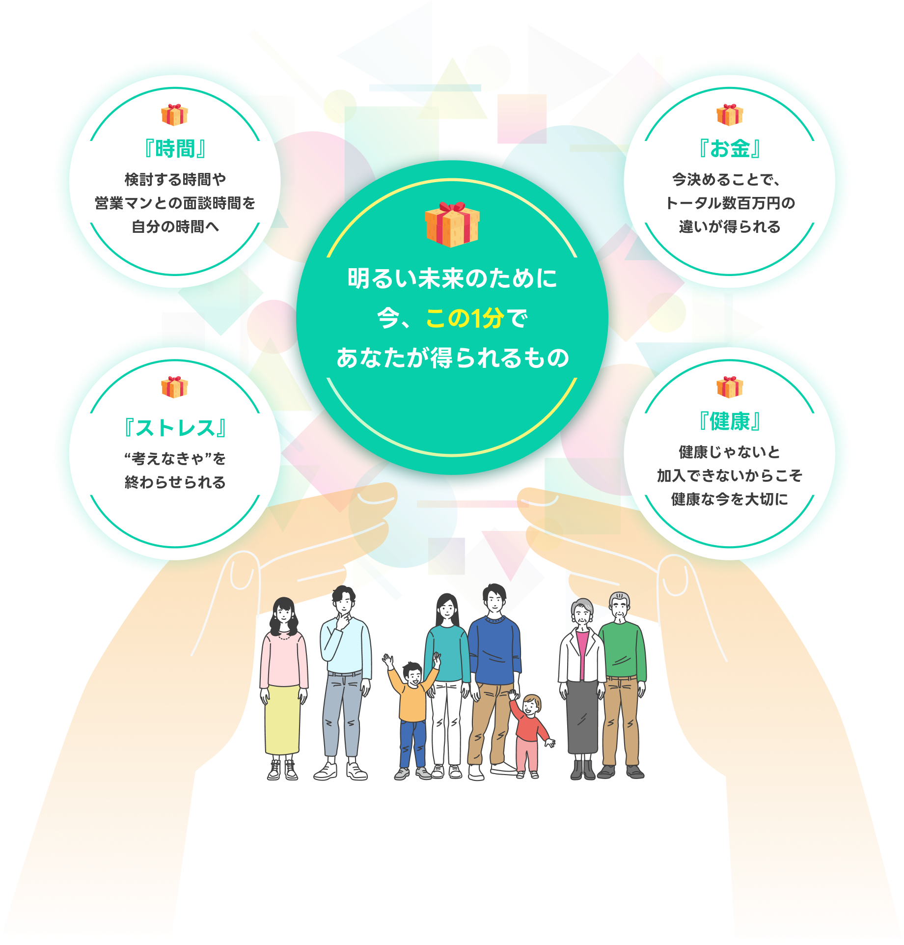 明るい未来のために今、この1分であなたが得られるもの